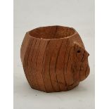 Mouseman Yorkshire Oak napkin ring