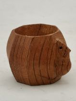 Mouseman Yorkshire Oak napkin ring