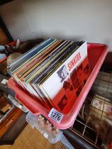Collection of vintage records