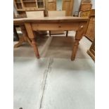 Large pine kitchen dining table