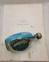 Vintage Coin dated ship in dimple bottle 1947 and