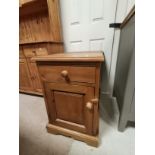 Pine set of Bedside cabinets