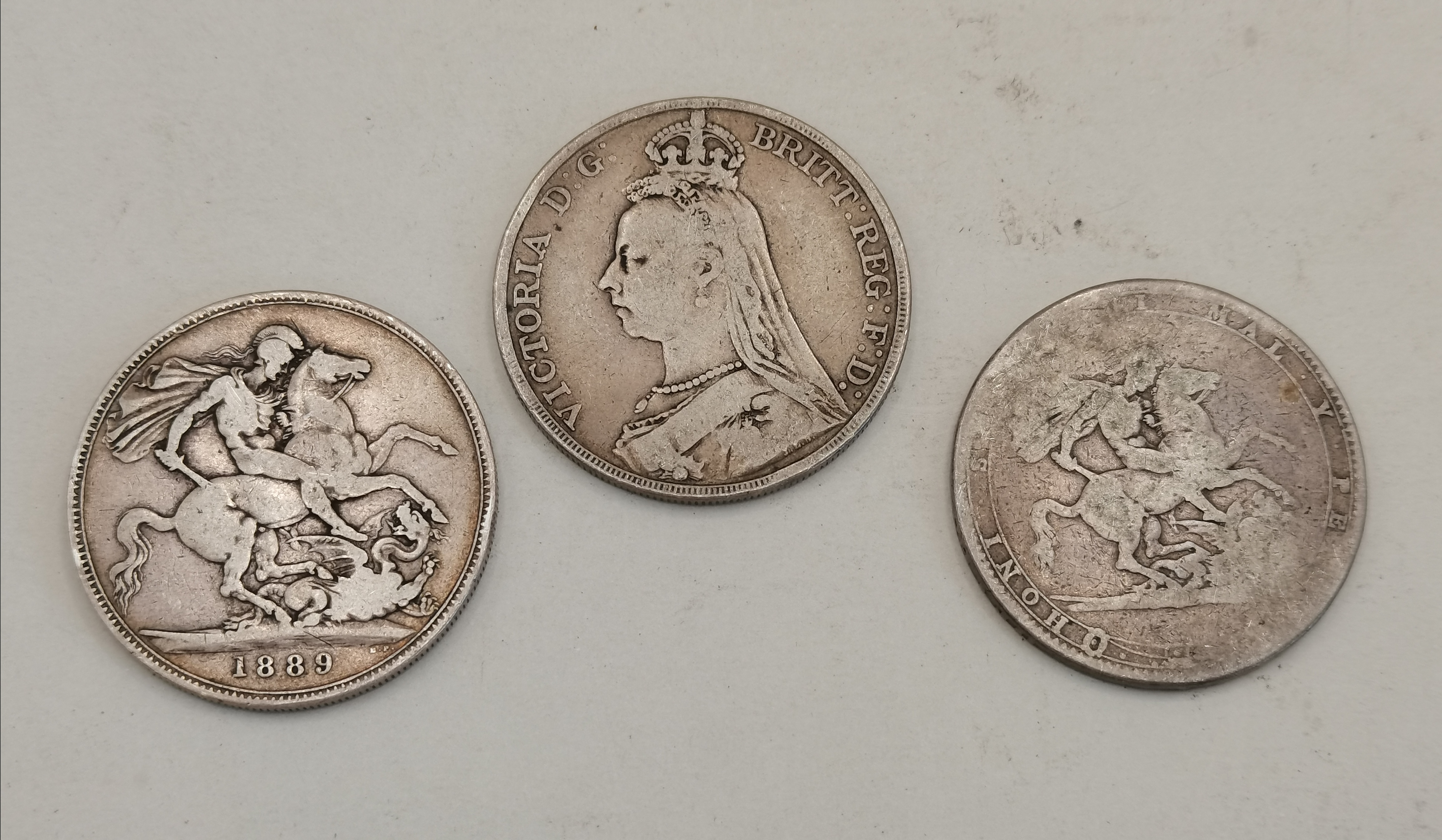 3 x Victoria crowns - Image 2 of 2