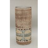 Troika Round vase by Louise Jinks 1976-1981