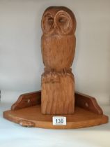 Exquisite Mouseman Owl with mouse in claw and a commissioned Mouseman