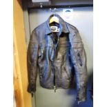 Triumph Motorcycle Leather Jacket size 44
