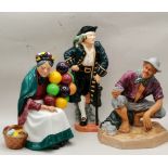 x3 Royal Doulton Figurines