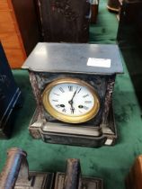 Slate Mantle clock
