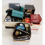 Vintage FIshing reels and fly fishing lures