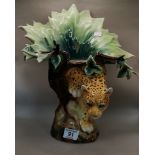 Franz Collection Jungle Beauties-Safari Leopard Vase