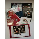 Assorted proof coin sets