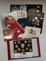 Assorted proof coin sets