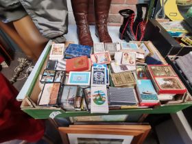 1 Box Containing a Large Quantity of Playing Cards Some Vintage