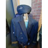 An RAF Jacket Trousers Sash Jumper and Cap