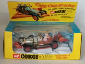 Boxed Corgi 1967 Chitty Chitty Bang Bang detailed die-cast scale model