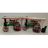 2 x Vintage Mamod steam tractor models