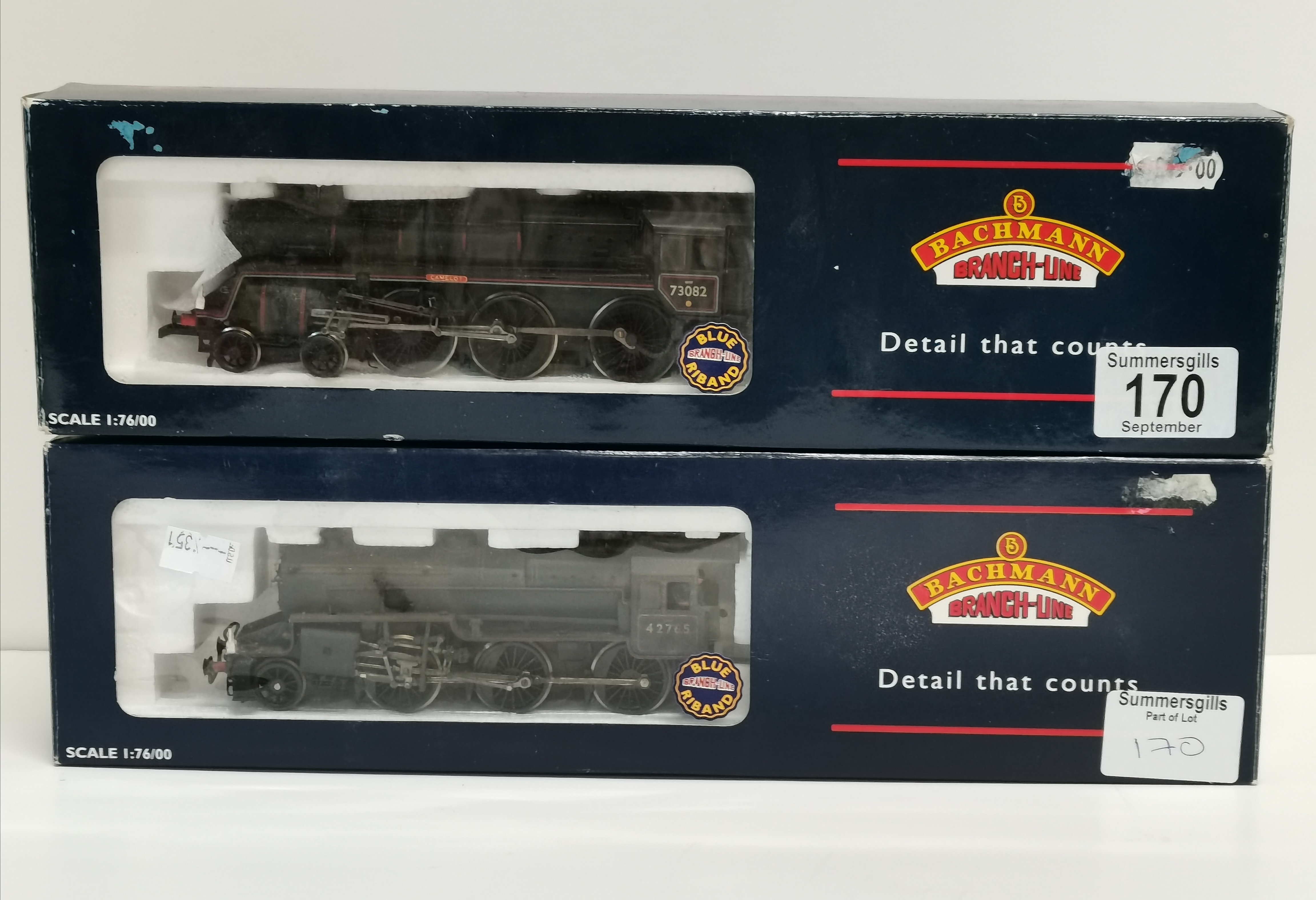 Boxed Bachmann Trains