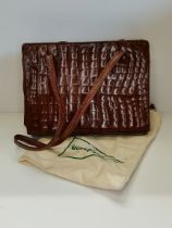 Vintage Crocodile skin handbag
