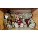 x3 Limited edition Past Times Teddy Bears