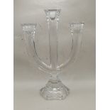Stunning Nachtmann crystal glass candelabra