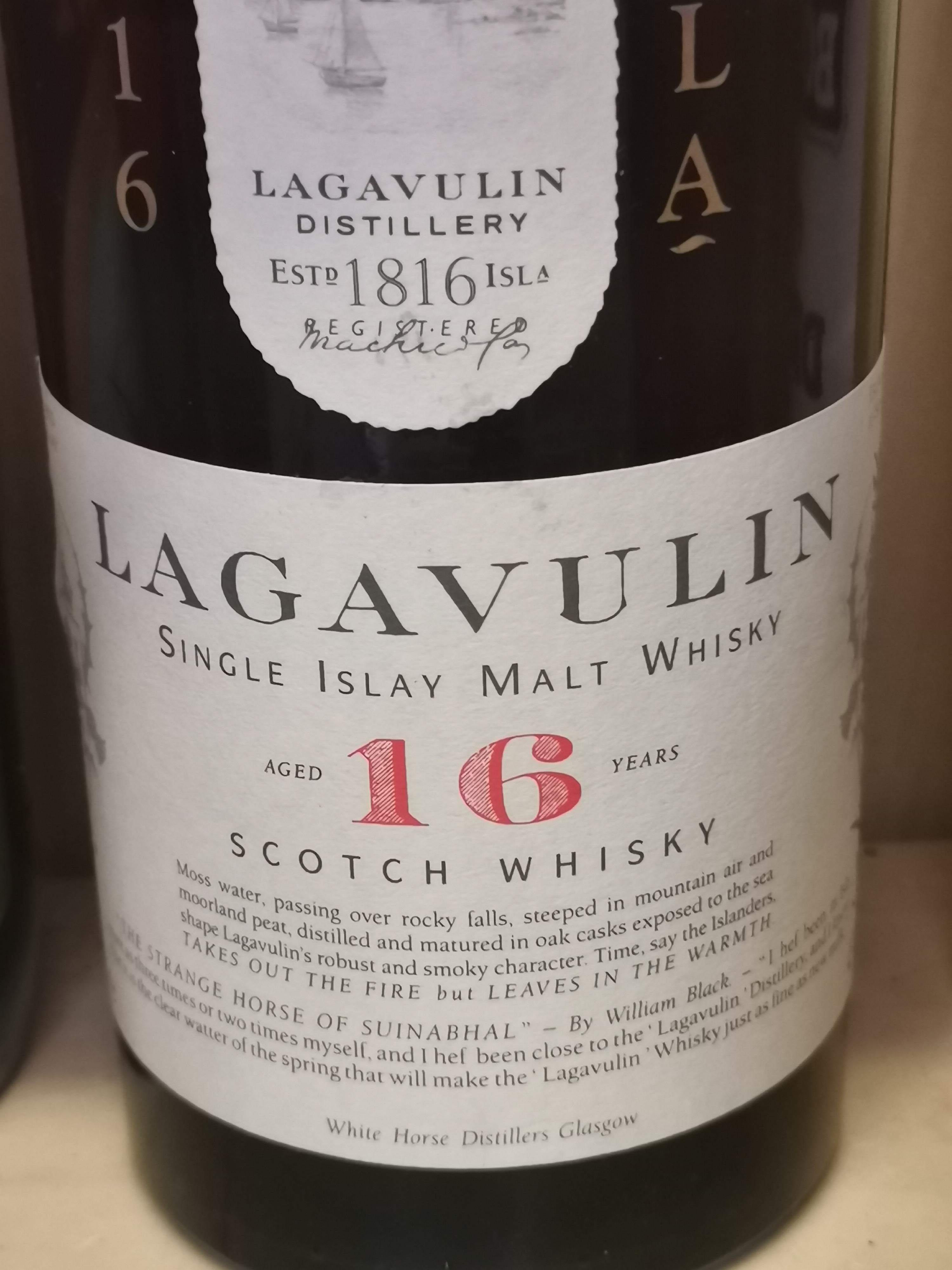 7 x bottles vintage spirits incl Glenlivet and Lagavulin whisky - Image 3 of 6