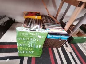 Huge collection of vintage lp records