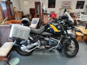 A BMW R1150GS motobike reg YH54HXM 20405 MILES