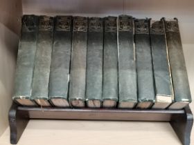 First edition, beautifully illustrated part-set of Byron’s Life and Works and shelf c1890.