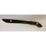 Antique wooden handled knife