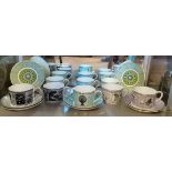 Wedgewood China cups and saucers The Millennium Collection