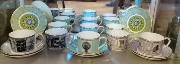Wedgewood China cups and saucers The Millennium Collection