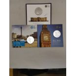 3 x £100 coins by The royal Mint Trafalgar Square,