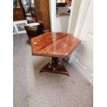 An Antique mahogany table in the Masonic style