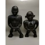 A Pair of Nepalese fertility figures