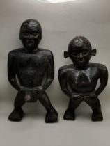 A Pair of Nepalese fertility figures