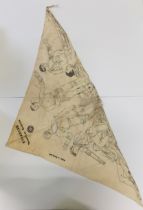 Rare WWI "Esmarch's" multi purpose triangular bandage that was issued to each service man