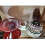 Murano Bowl, Elizabeth Arden dish plus others