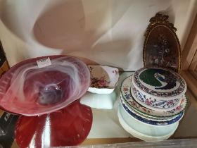 Murano Bowl, Elizabeth Arden dish plus others