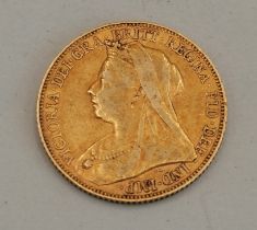 1899 gold sovereign