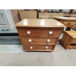3ht Pine chest of drawers