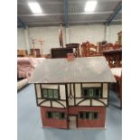 Antique dolls house