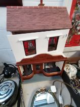 Dolls House Milliner and Habardasher Shop with Upstairs Living Quarters