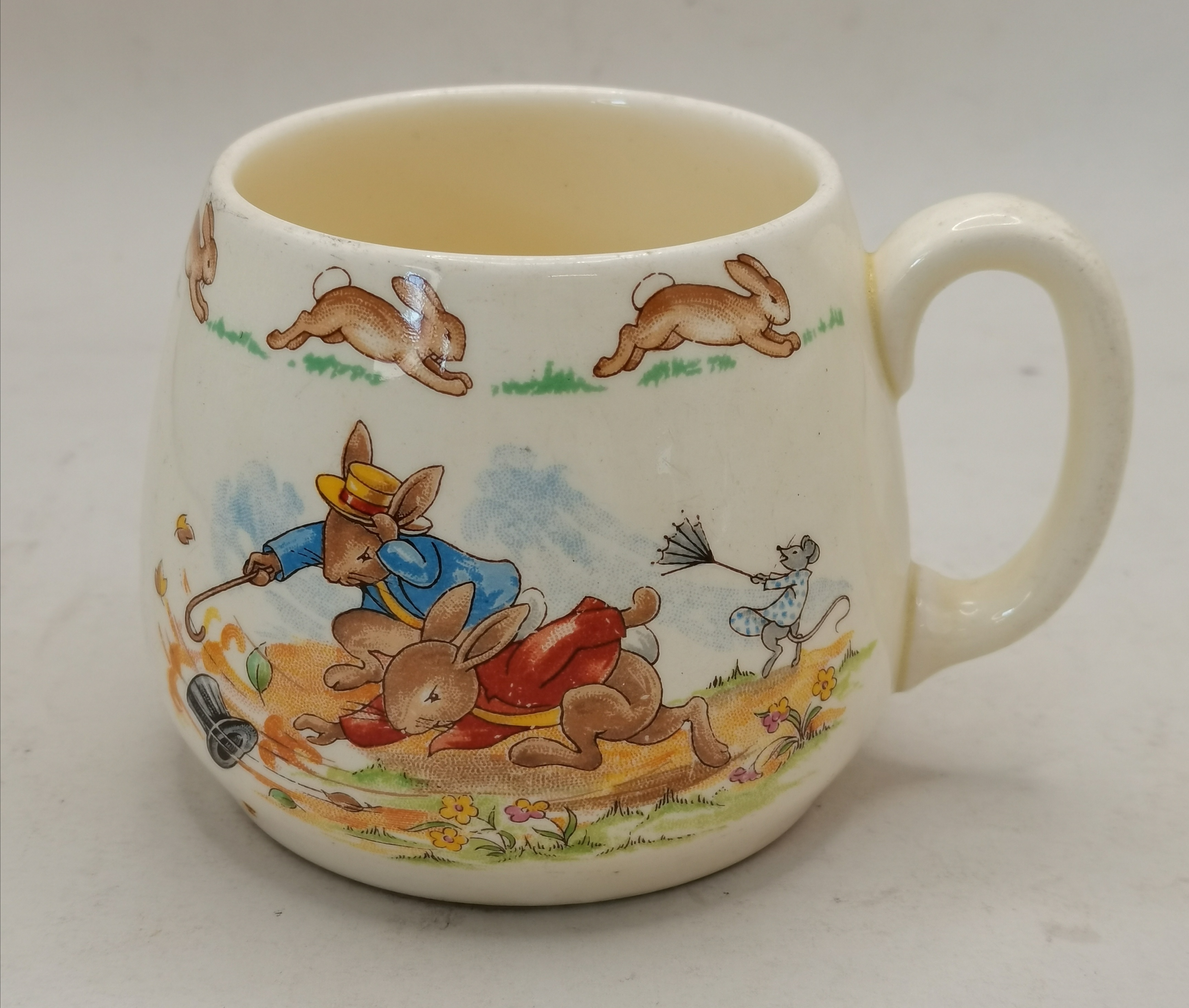 5 pieces of Royal Doulton Bunnykins crockery - Image 4 of 9