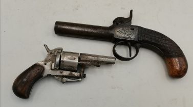 2 x vintage ladies pistols
