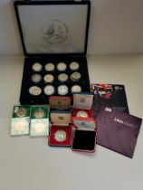 Assorted coins, Royal Mint and other