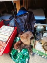 A "Calman Links London" Fur Jacket with Cover and other Fur Stoles etc