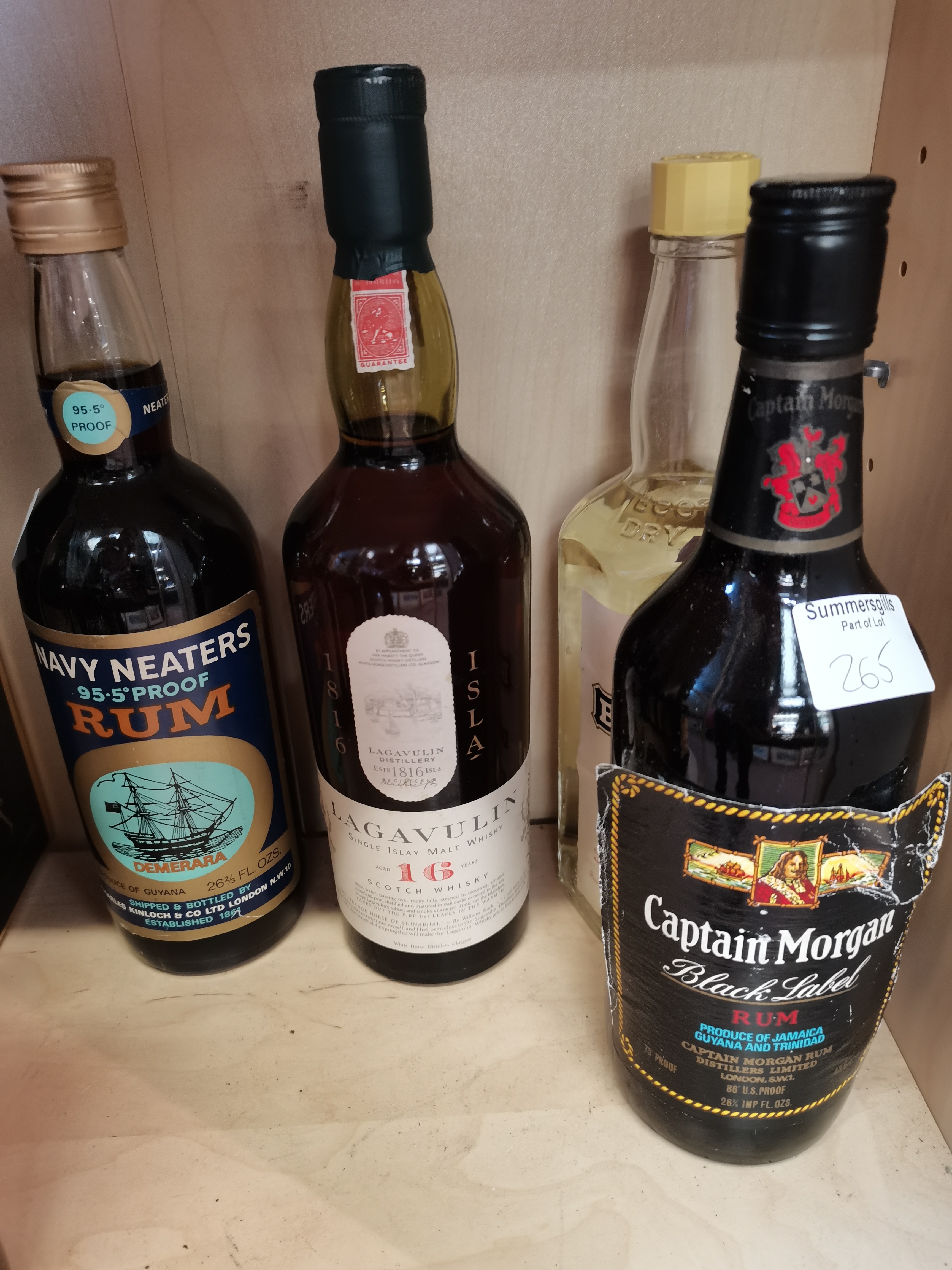 7 x bottles vintage spirits incl Glenlivet and Lagavulin whisky - Image 6 of 6
