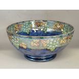 Blue and Green Maling Bowl 21cm diameter