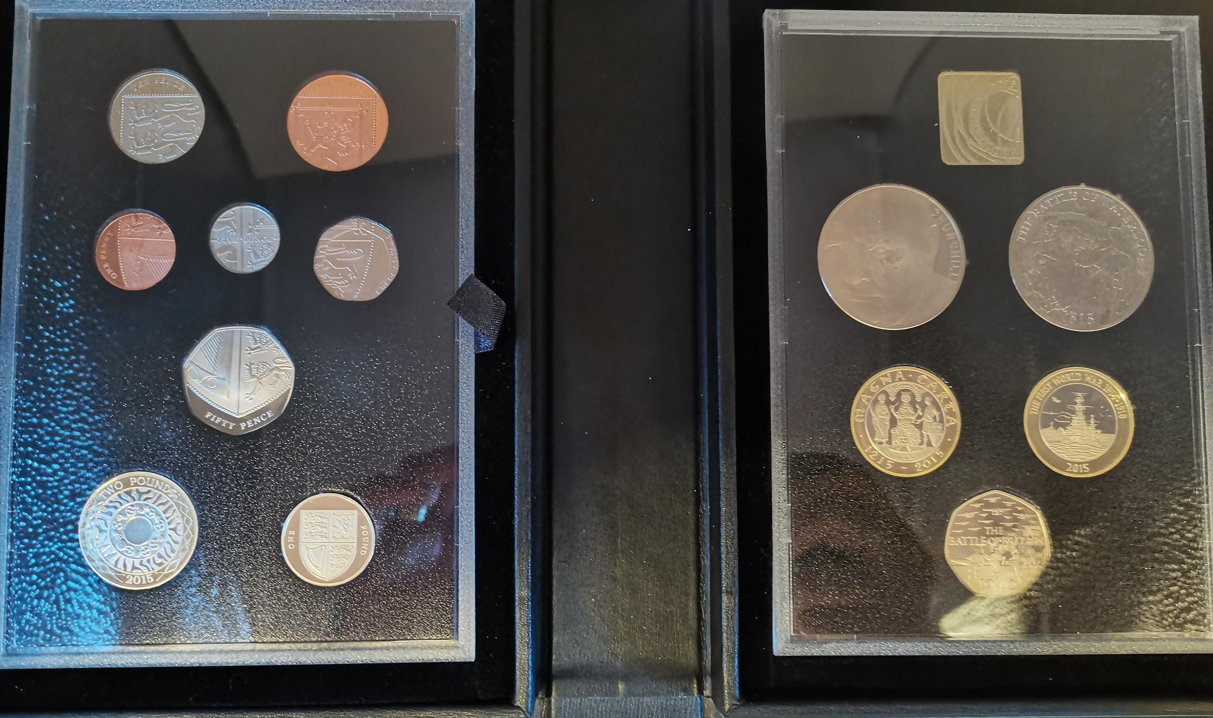 Eleven Royal Mint proof coin sets - Image 10 of 16
