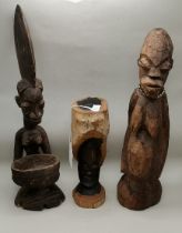 Three African Figurines